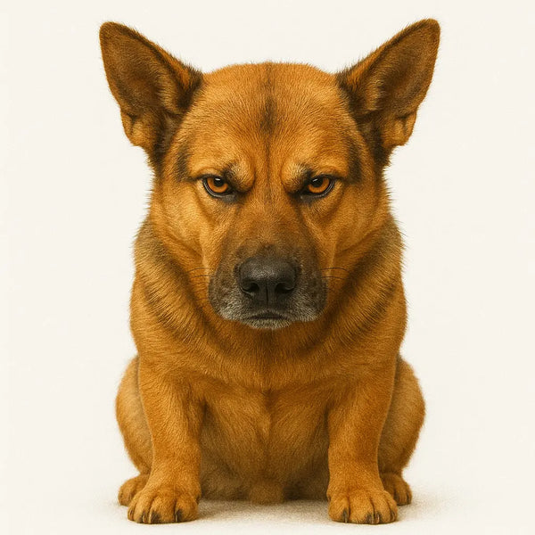 Honden weren uit tuin