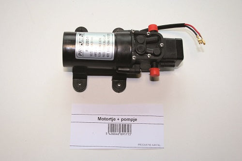 Motortje + pompje voor batterijdrukspuit