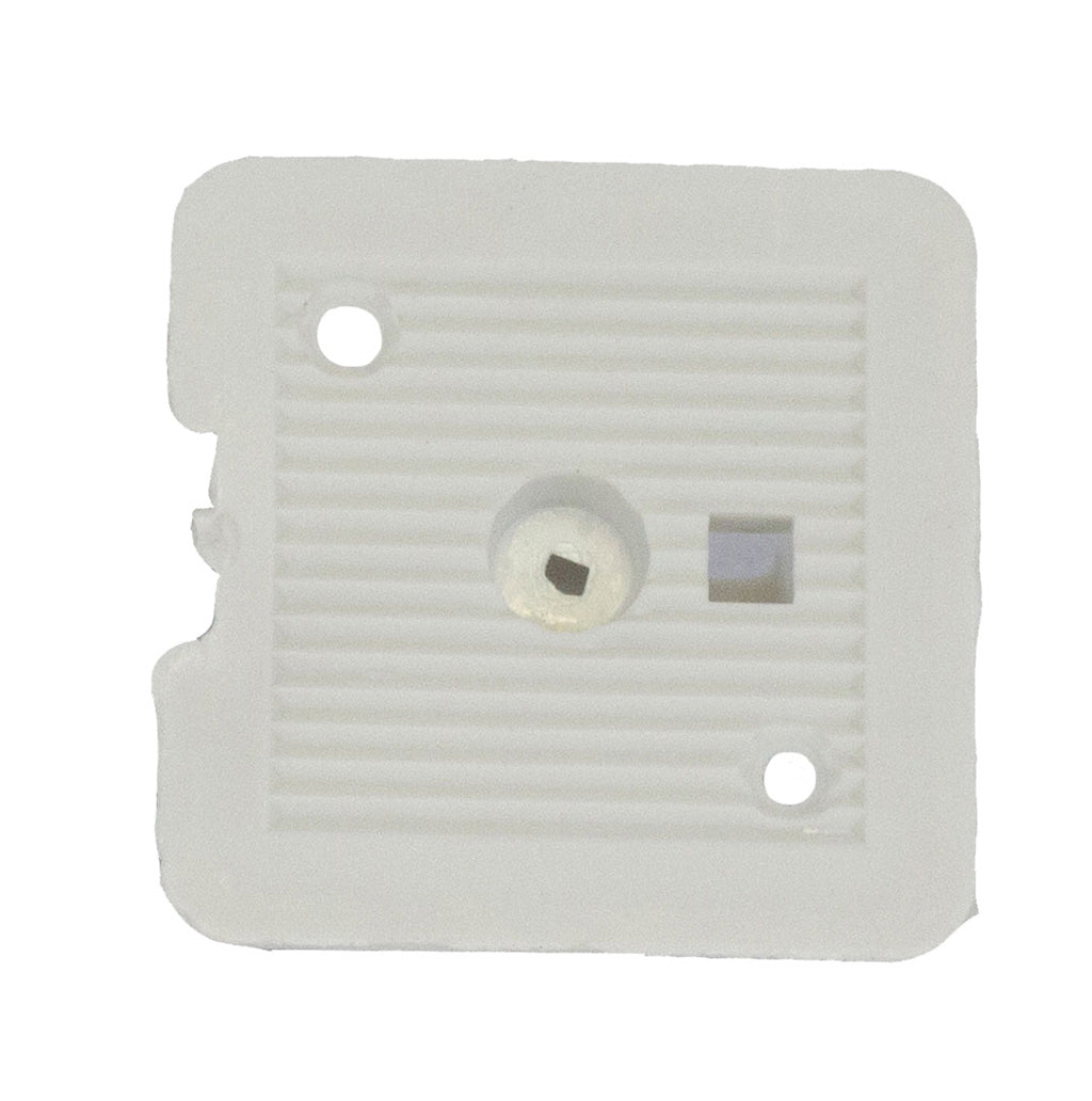 Nylon lijmvoet wit, 100st