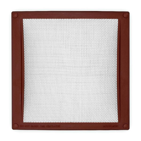 Luchtrooster medium bruin, 245x170mm