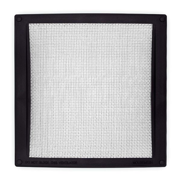 Luchtrooster medium zwart, 245x170mm