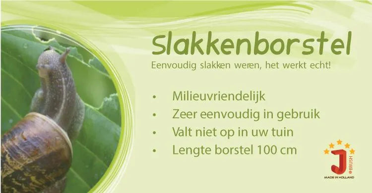Slakkenborstel tegen slakken - Dierplagenshop