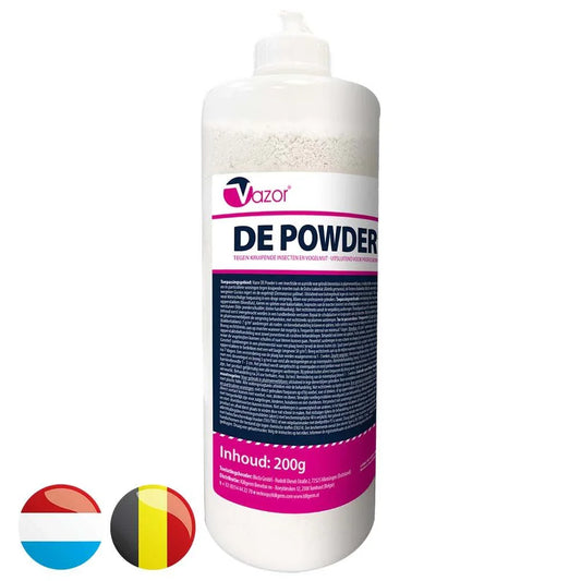 Vazor DE Powder 200gr Puffer