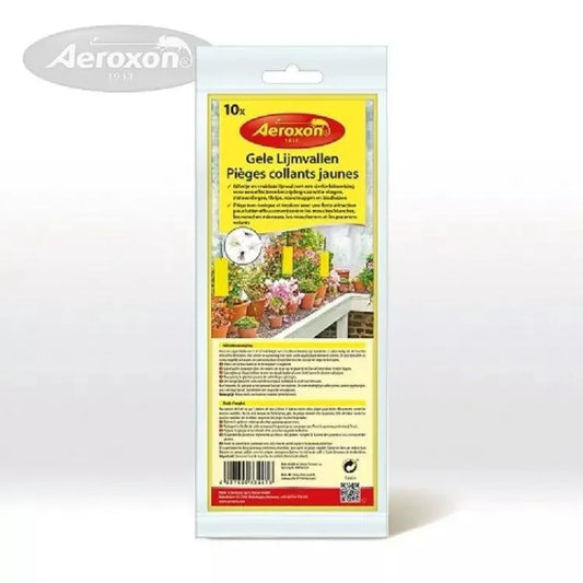 Aeroxon gele lijmvallen 10 st. - Dierplagenshop