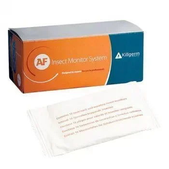 AF Insect Monitor Lijmplaat Kruipende Insecten incl. raster (Rood) - Dierplagenshop