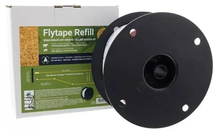 Agrivet fly tape rol 400m - navulling - Dierplagenshop
