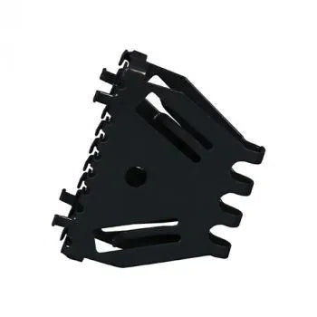 Bijenbekje Groot Antraciet (7 cm.) - Dierplagenshop