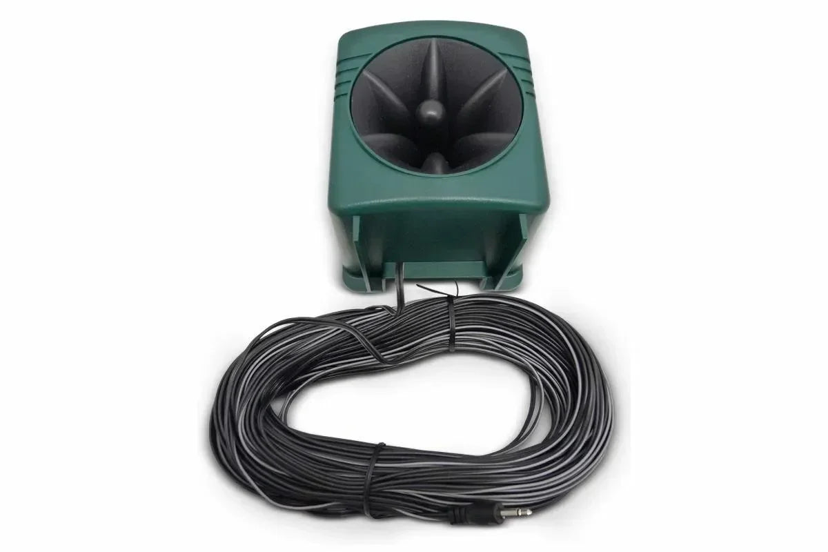 extra luidspreker met 30 meter kabel - Dierplagenshop