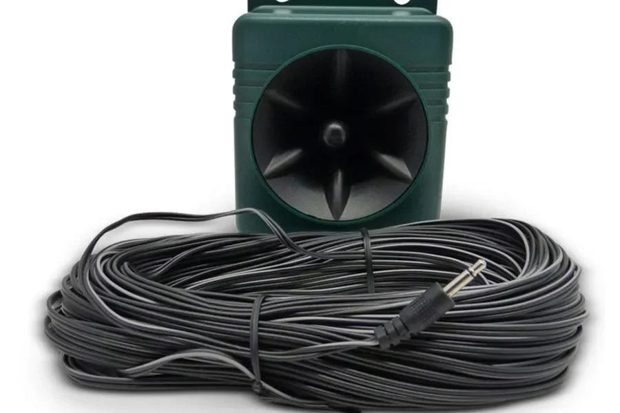 extra luidspreker met 30 meter kabel - Dierplagenshop