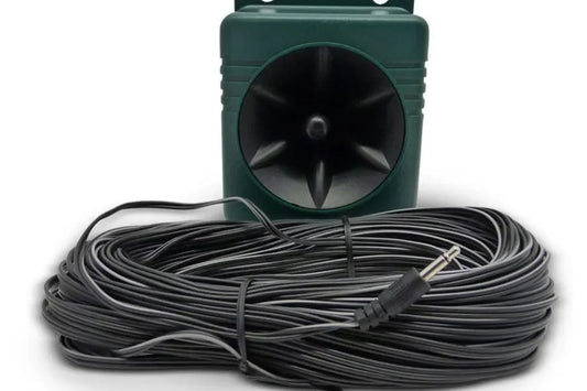 extra luidspreker met 30 meter kabel - Dierplagenshop