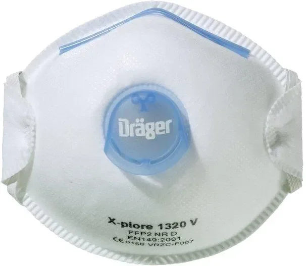 Dräger X-plore 1320 FFP2 V masker - Dierplagenshop