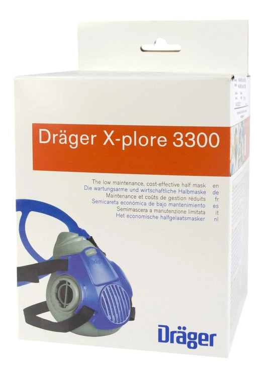 Dräger X-plore 3300 Halfgelaatsmasker - Dierplagenshop
