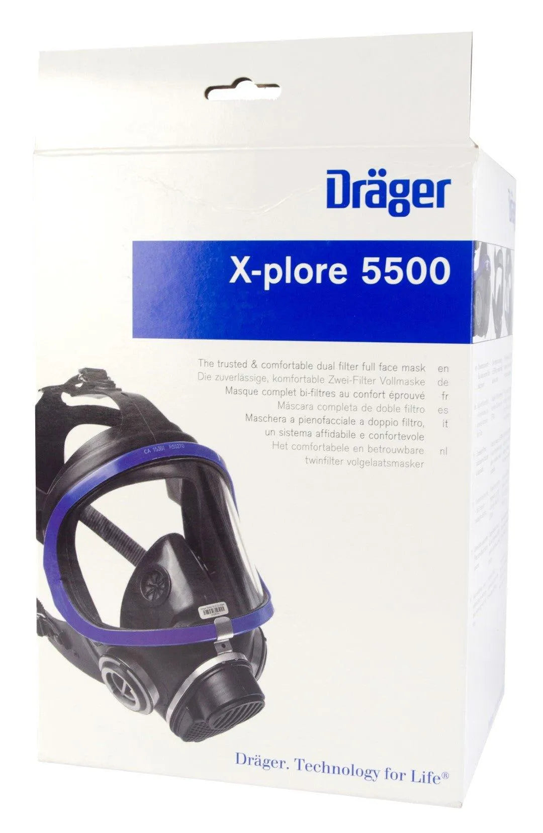 Dräger X-plore 5500 Volgelaatsmasker - Dierplagenshop