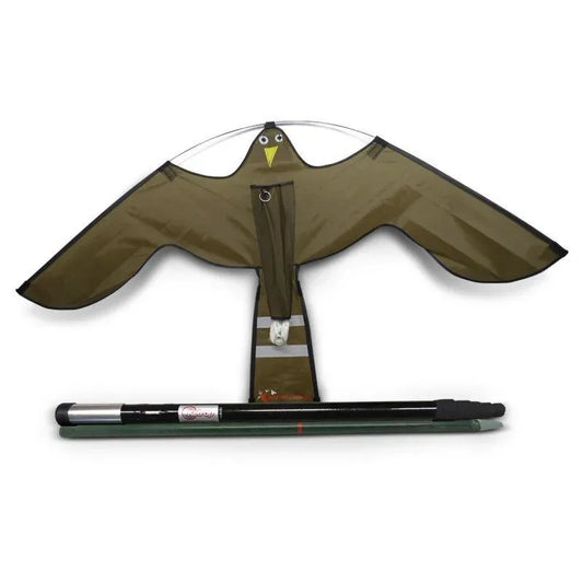 Hawk Kite 10 meter set met mast en grondanker - Dierplagenshop