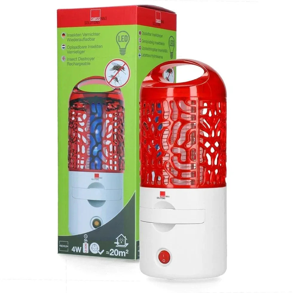Insect Destroyer 4W LED Oplaadbaar Outdoor & Indoor - Dierplagenshop