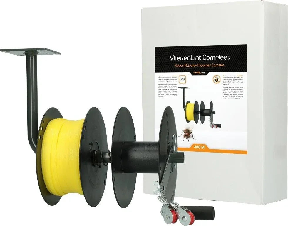 Knock Pest Vliegenlint Compleet 400 m - Dierplagenshop