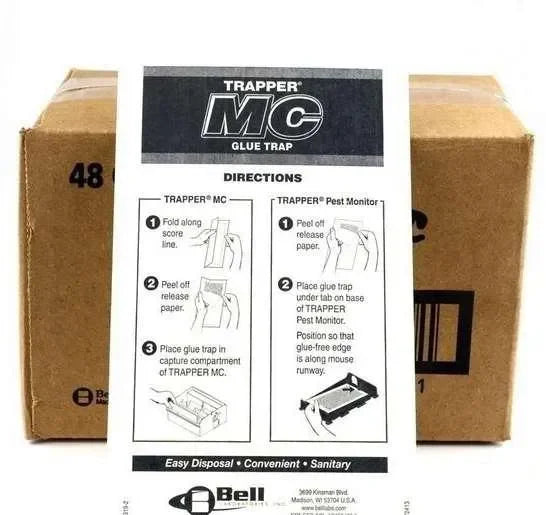 Lijmval Trapper MC 10 cm x 16,5 cm (10 stuks) - Dierplagenshop