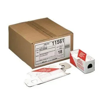 Muizenvoerdoosje karton (10x) - Dierplagenshop