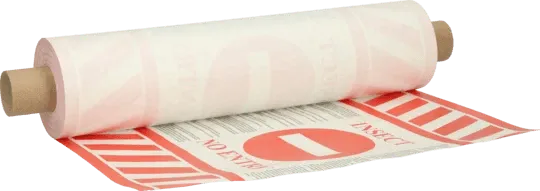 Quarantaine Lijmband rondom pallet - Lijmval op rol -Dierplagenshop