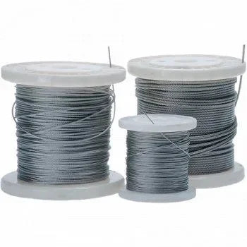 NET149 Bird Net Wire 7/7 1,2 mm. Stainless Steel (100 mtr.) - Dierplagenshop