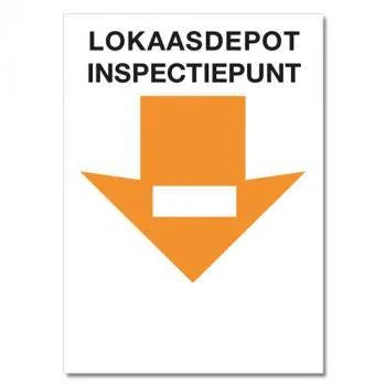 Sticker Inspectiepunt - Dierplagenshop