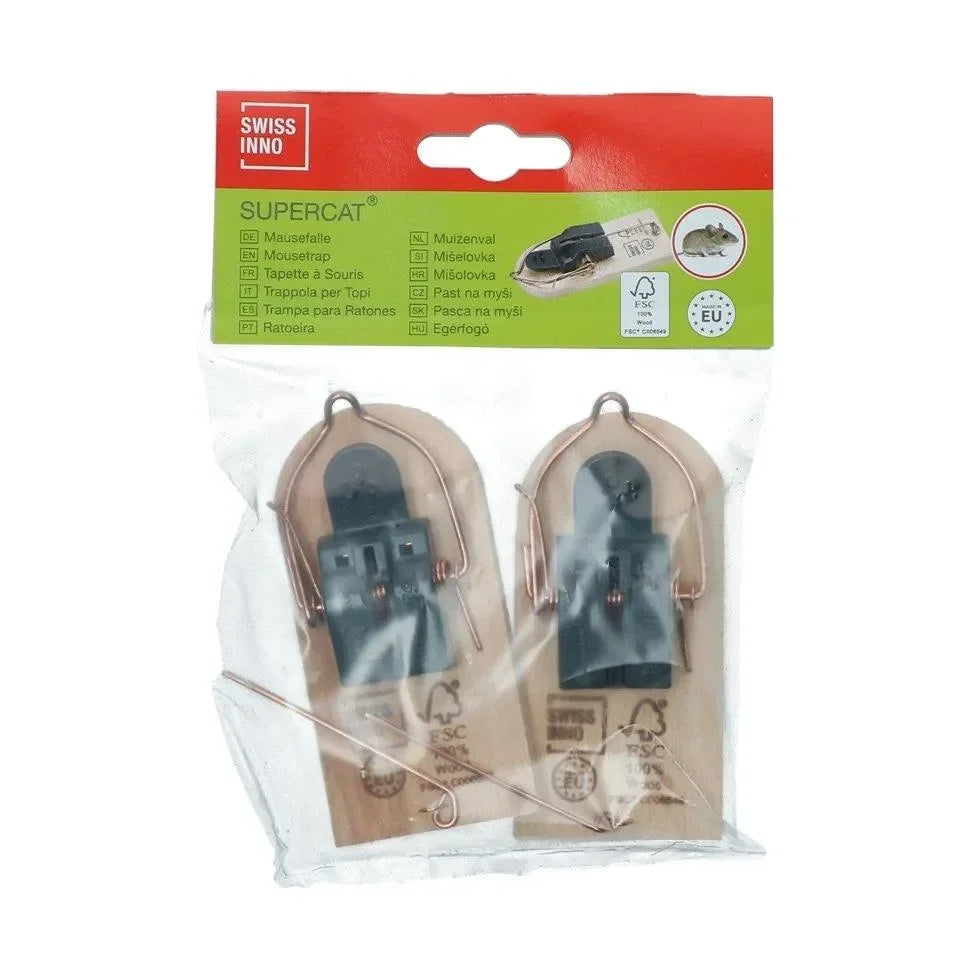 SuperCat Muizenval FSC Hout - Dierplagenshop