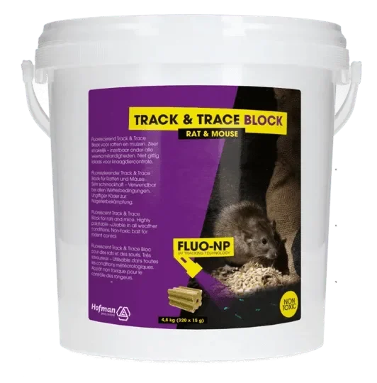 Track & Trace Block Fluo-NP 320 x 15 g - Dierplagenshop