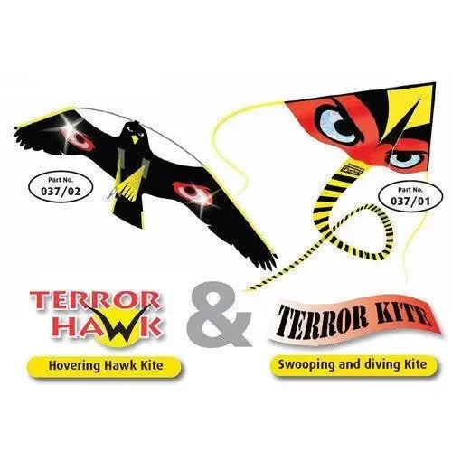 Twin (Terror Kite EN Terror Hawk) 7 meter - Dierplagenshop