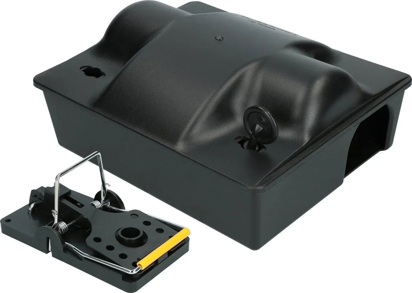 Voerdoos Rat Dual Bait incl. rattenklem en sleutel - Dierplagenshop