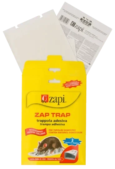 Zapi Zap Trap lijmval voor muizen en insecten 15x21cm - Dierplagenshop