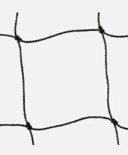 NET75B5X5 Net Black 12/9 PE 75 mm. 5x5 mtr. - Dierplagenshop