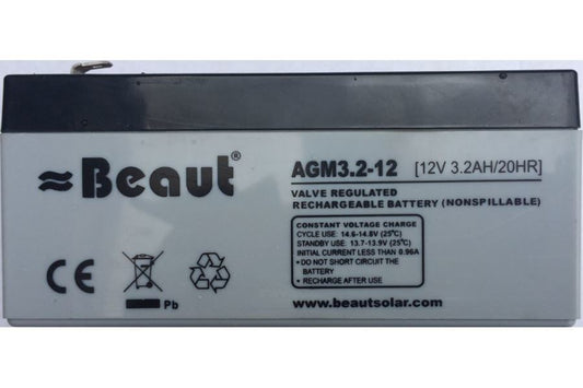 Interne accu 12 volt