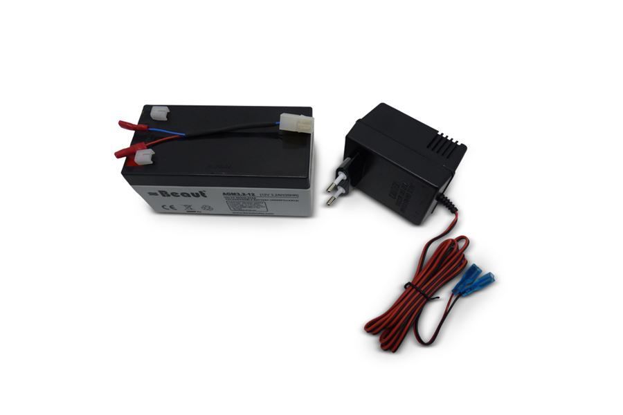 interne accu 12 volt met bijpassende lader