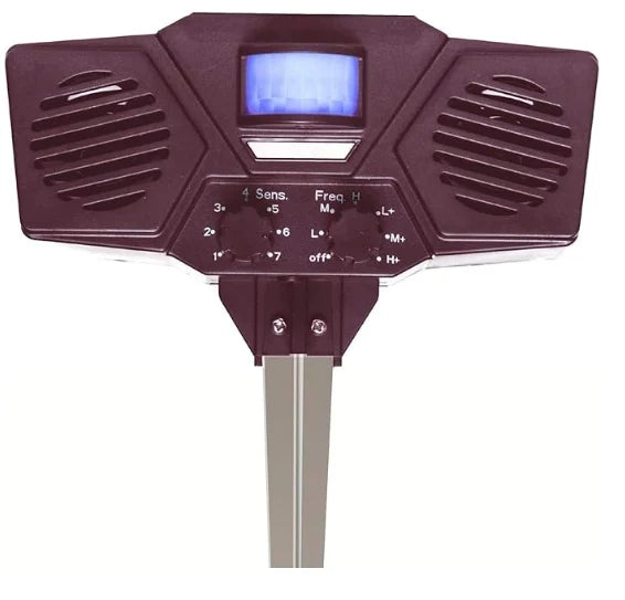 Garden Guard 376/B – ultrasone dierverjager op zonne-energie - Dierplagenshop