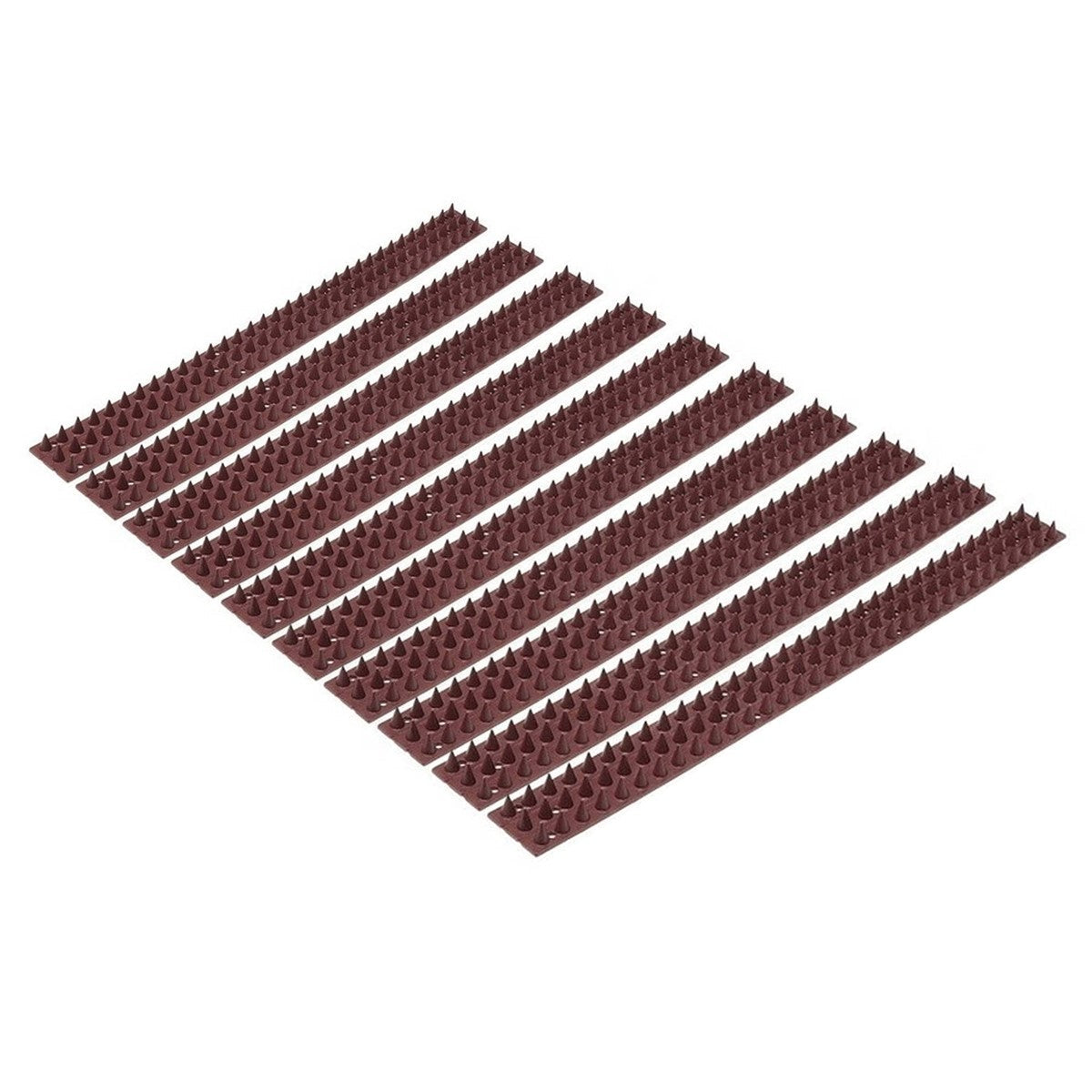 Antiklimstrips 50 cm bruin, set van 10 stuks