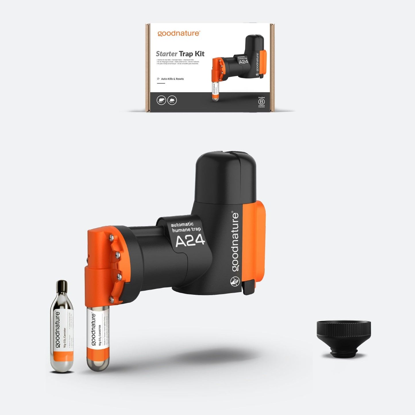 Goodnature A24 Basis Ratten- en Muizenval Kit - gifvrij en automatisch