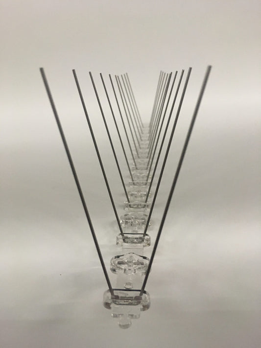 Pigeon spikes 2 pins stainless steel 1 x 50 cm
