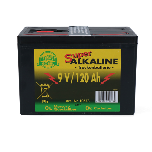 Durobat 9V Batterij 120Ah (114x166x122 mm)