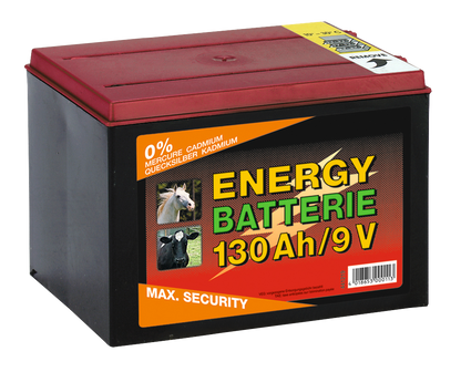 Batterij EG super 9V / 55Ah (H11,5 x L16,5 x B11,2 cm) 130 Ah