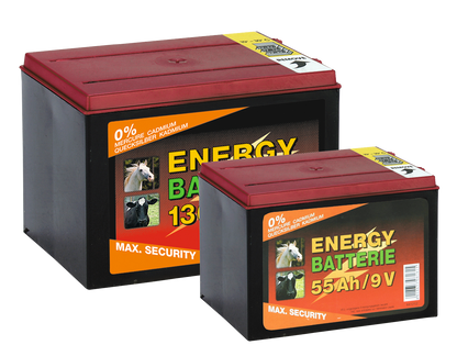 Batterij EG super 9V / 55Ah (H11,5 x L16,5 x B11,2 cm) 55 Ah