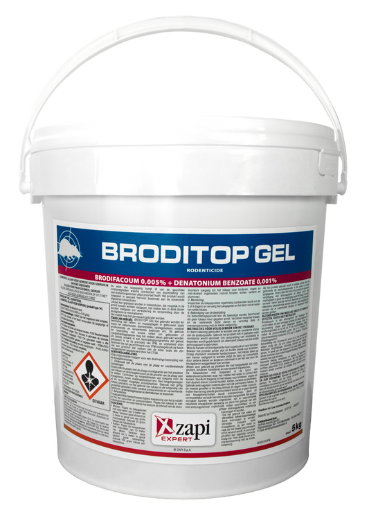 Broditop Gel Rat & Muis 5 kg