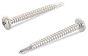 Boorschroeven RVS A2 3,9 x 13 mm – montage zonnepaneel vogelwering - Dierplagenshop