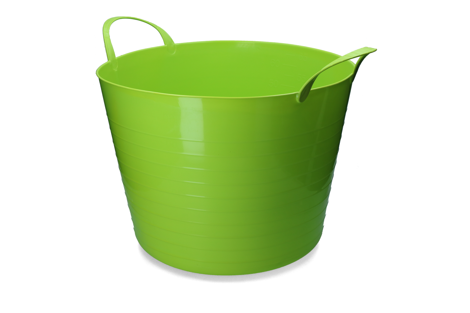 vPlast Emmer V-Trug Flexi 65 l Limoen