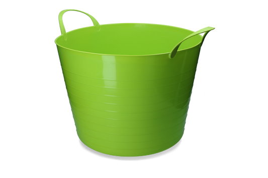 vPlast Emmer V-Trug Flexi 65 l Limoen