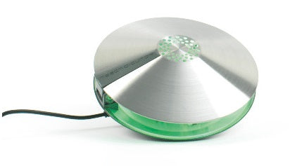 Vliegenlamp Aura RVS wandm. 1x22W