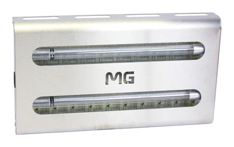 Vliegenlamp MG14 led (2X7W) INOX