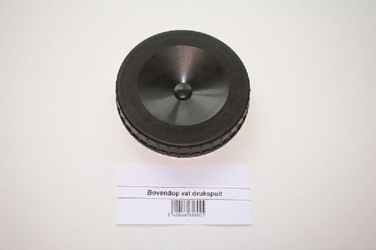 Bovendop vat batterijdrukspuit