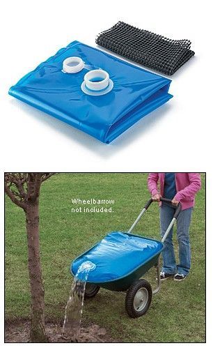 Watertransportzak voor in de kruiwagen
