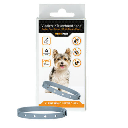 Knock Pestcontrol Vlooien/Tekenband Hond 33 cm NL/FR