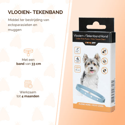 Knock Pestcontrol Vlooien/Tekenband Hond 33 cm DE/UK